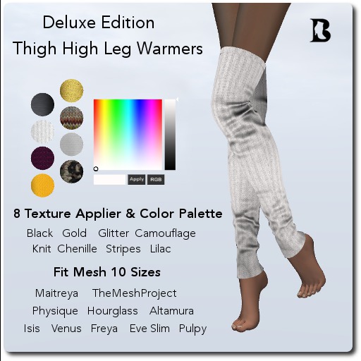 Blackburns Thigh High Leg Warmers Deluxe Edition
