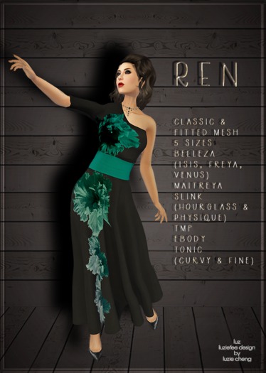 LUZ - Ren teal - vendor