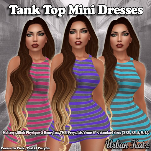 Tank Top Mini Dresses