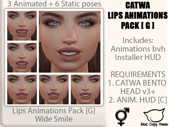 CATWA ANIM Lips [G]