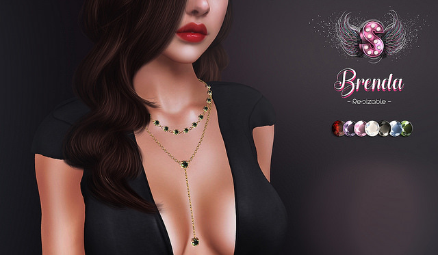 .::Supernatural::. Brenda Necklace Gold
