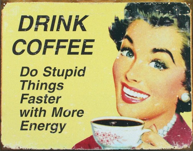 Vintage Coffee Sign