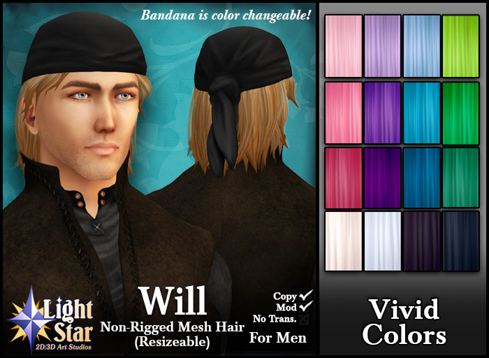 *LightStar-Hair-Will-Vivid Colors