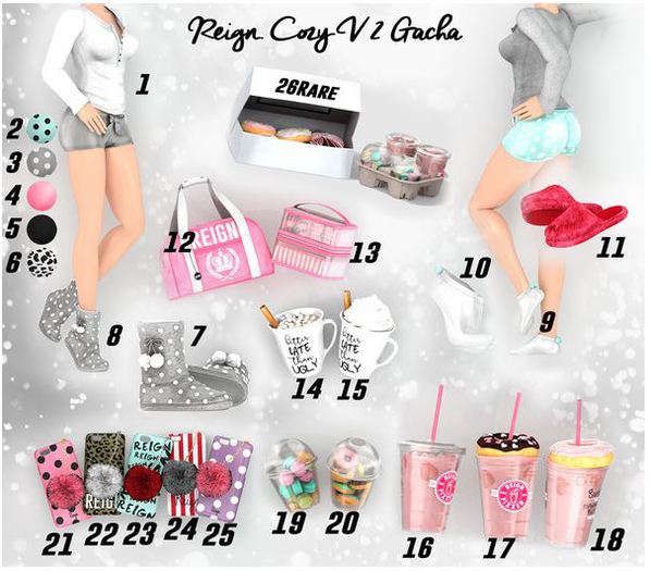 REIGN.- SLEEPOVER SURVIVIAL GOODIES #26 RARE