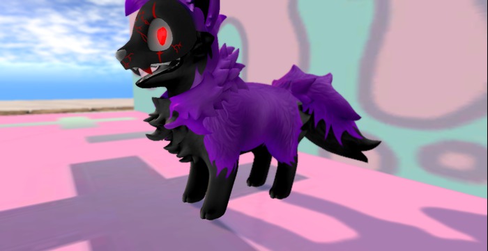  M.O.R Hallowpup purple mod texture