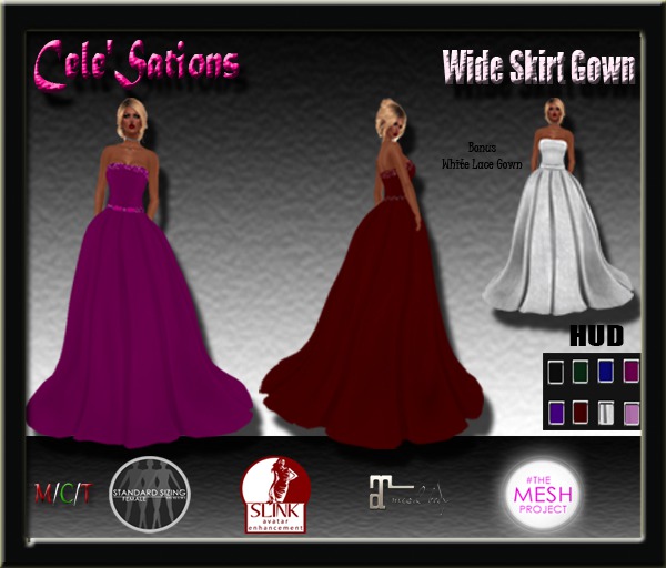 [CS] Full Skirt Gown Pk