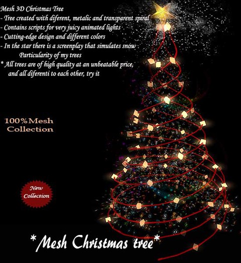 Mesh Christmas tree v. 2