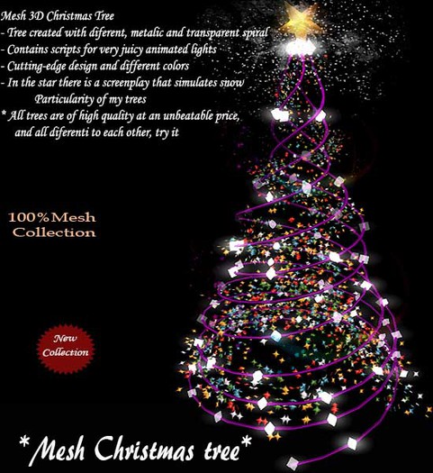 Mesh Christmas tree v.4