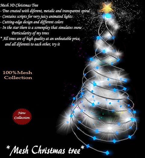 Mesh Christmas tree v. 5