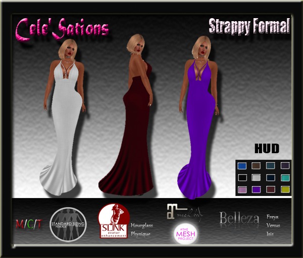 [CS] Strappy Formal Gown ( Maitreya Belleza TMP Slink )
