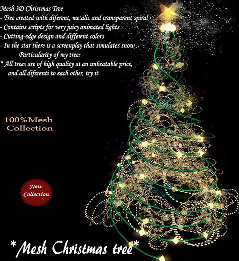 Mesh Christmas tree (C&M) v. 22