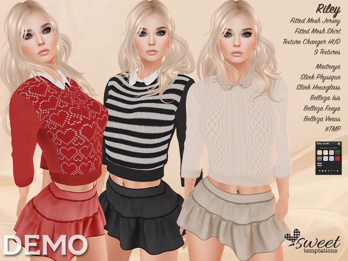 Sweet Temptations :: Riley Outfit Demo