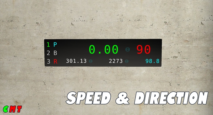 Speed & Direction - v2.7