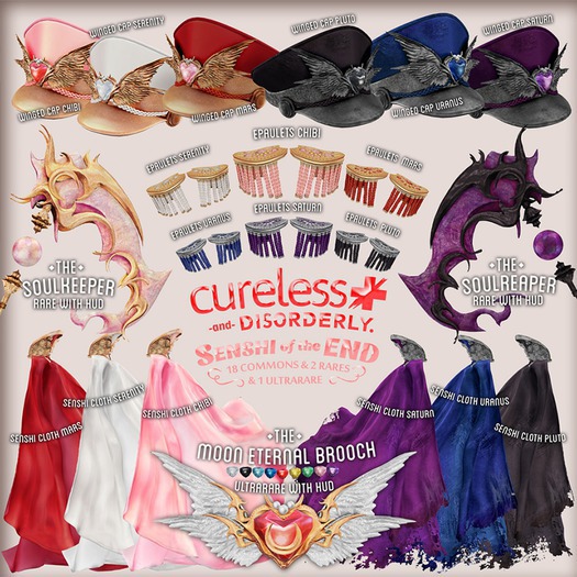 Second Life Marketplace - CURELESS&DISORDERLY / Senshi of the End ...