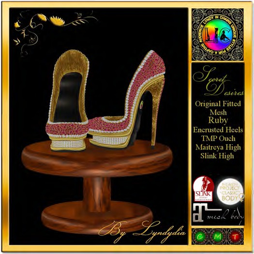 Secret Desires Ruby Heels DEMO