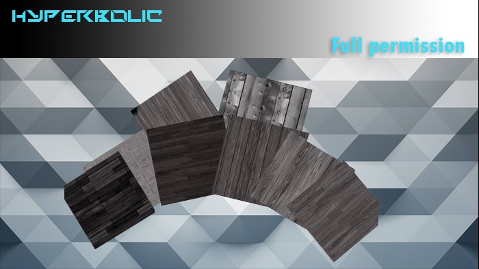 Hyperbolic wood textures