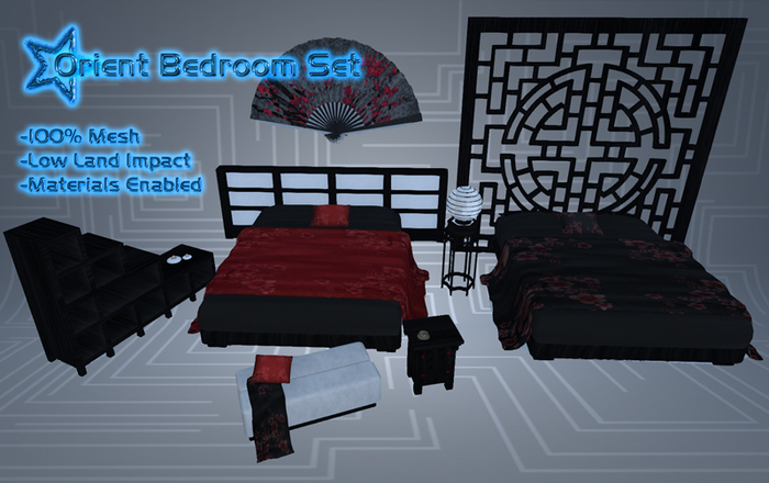 *SQ* Orient Bedroom Set