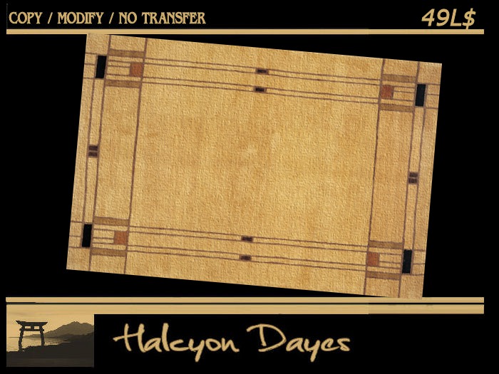 [hd] Area Rug - Art Deco 1 CM