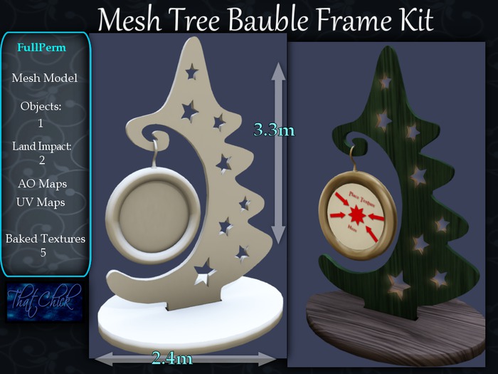 ~tc~ Mesh Tree Bauble Frame Kit