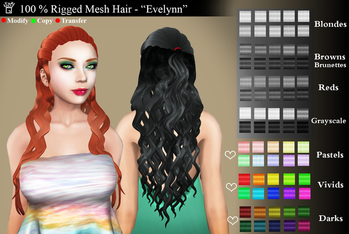Junk.In.The.Box - HAIR - Evelynn (All Unnaturals)