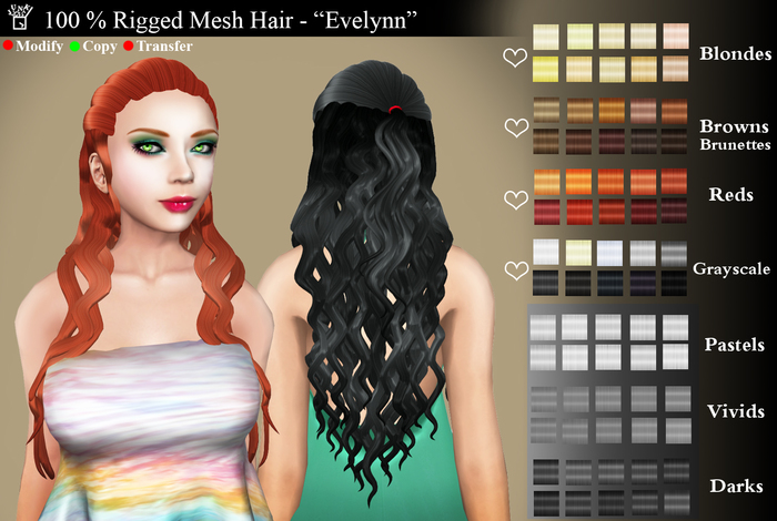 Junk.In.The.Box - HAIR - Evelynn (All Naturals)