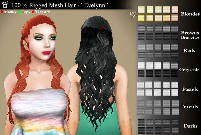 Junk.In.The.Box - HAIR - Evelynn (Blondes)