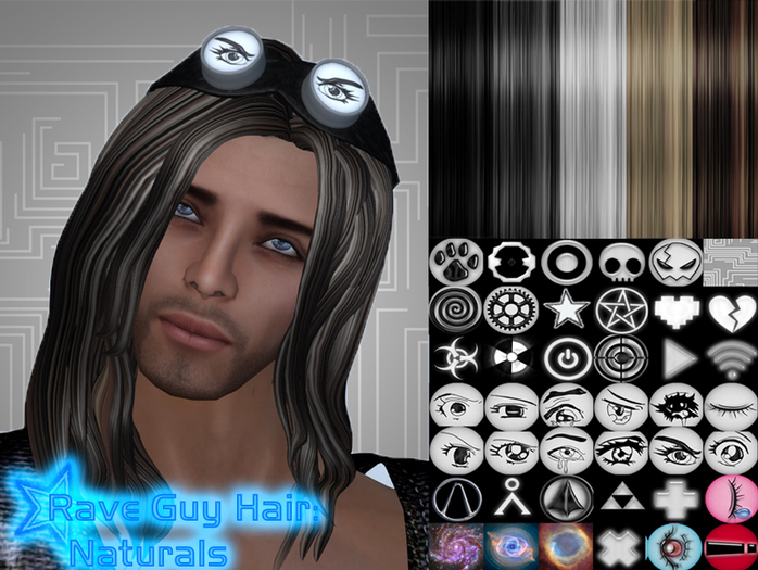 *SQ* Rave Guy Hair: Naturals