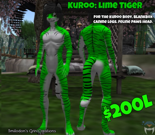 -SG- Kuroo Lime Tiger