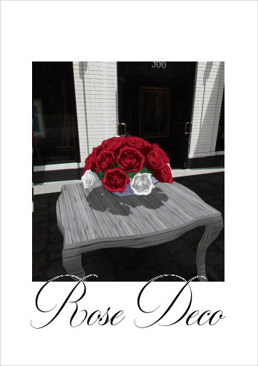 p-a-b rose deco velvet white