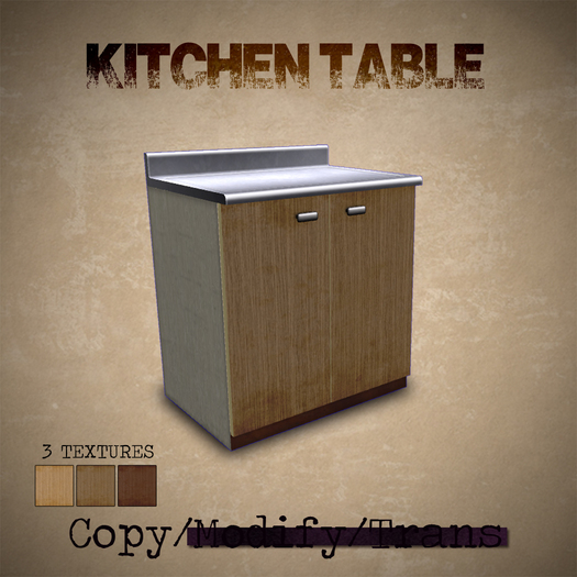 *Little Hopper* - Kitchen table