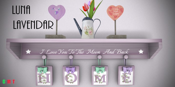 Luna Shelf Lavendar p