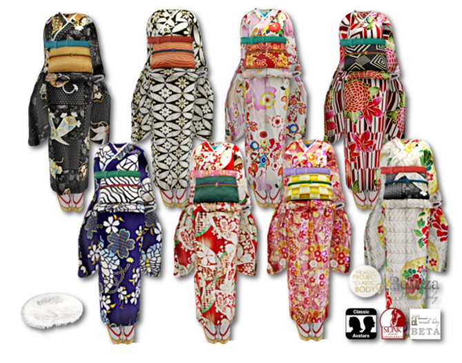 {amiable}Mesh Japanese Furisode2017(FAT PACK)