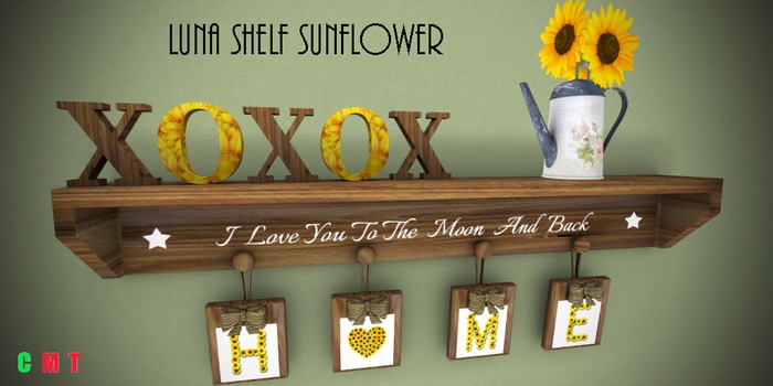 Luna Shelf Sunflower P
