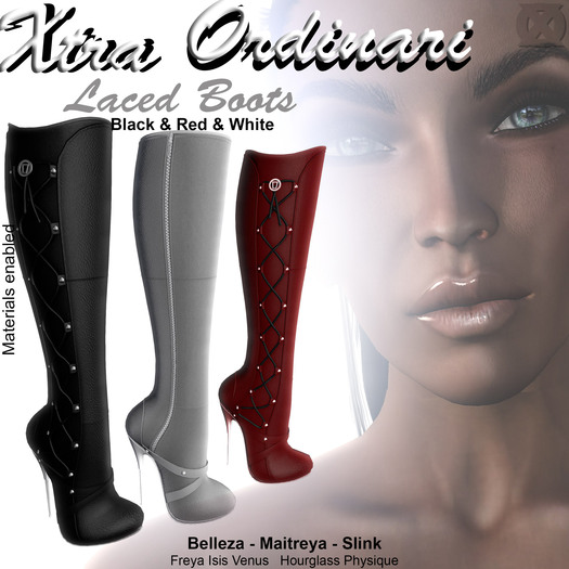 *XO* Laced Boots
