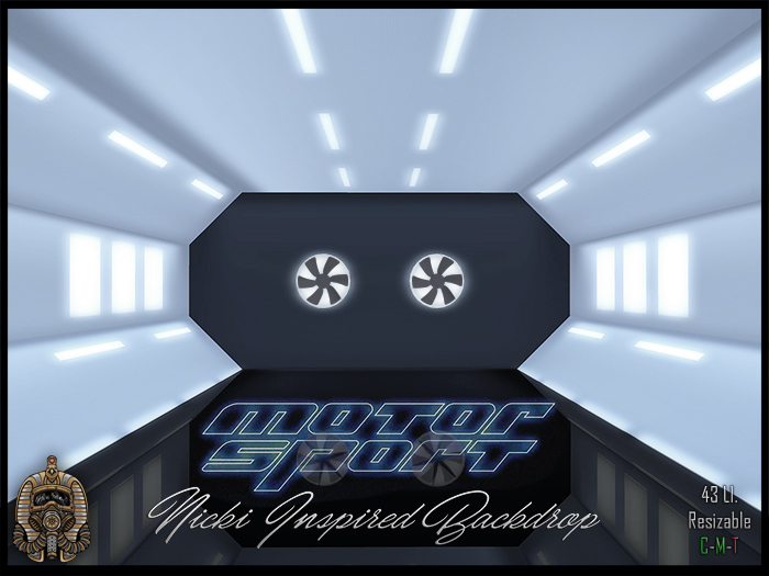 [PHARAOH] - Motorsport Nicki Inspired Backdrop