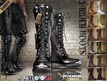 CA AESTHETIC SLINK SIGNATURE ADAM X RIDER BOOTS FAT PACK