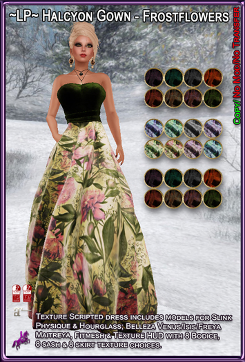 ~LP~ Halcyon Gown [BOXED] Frostflowers