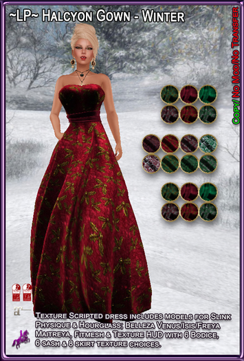 ~LP~ Halcyon Gown [BOXED] Winter