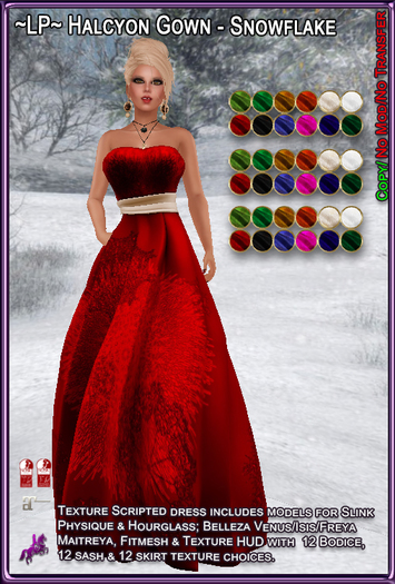 ~LP~ Halcyon Gown [BOXED]Snowflake
