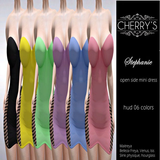 Cherry's - Stephanie Open Side Dress