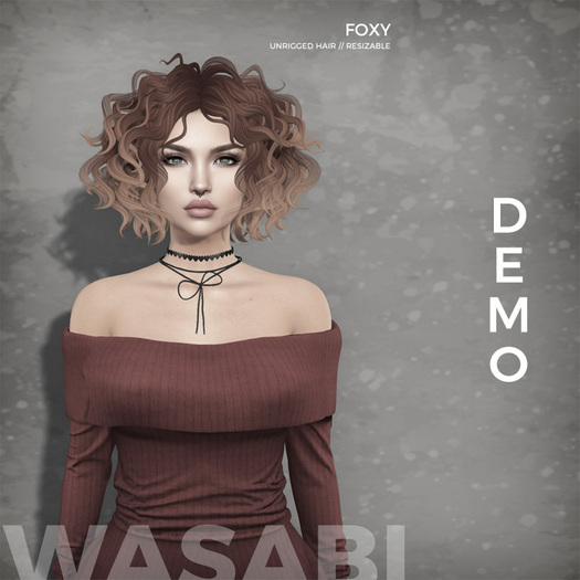Wasabi // Foxy Mesh Hair - Demo