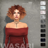 Wasabi // Foxy Mesh Hair - B&W