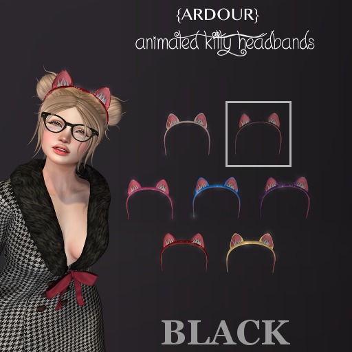 {ARDOUR} Kitty Headband - Black