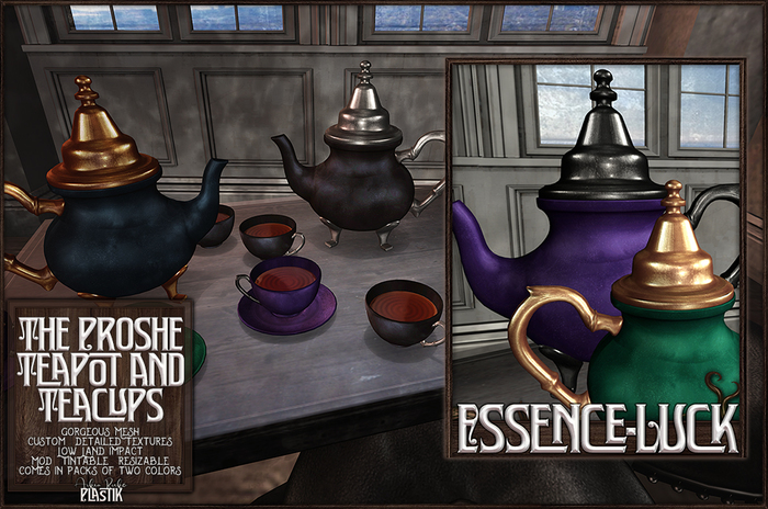 :[P]:- Proshe Tea Set:// Essence & Luck