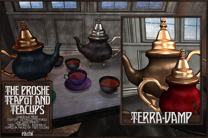 :[P]:- Proshe Tea Set:// Terra & Vamp