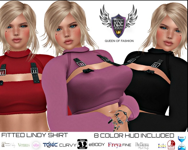 DEMO LINDY SHIRT Rise Designs BAGGED