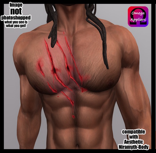 Wound Claw Chest for Aesthetic Niramyth Meshbody