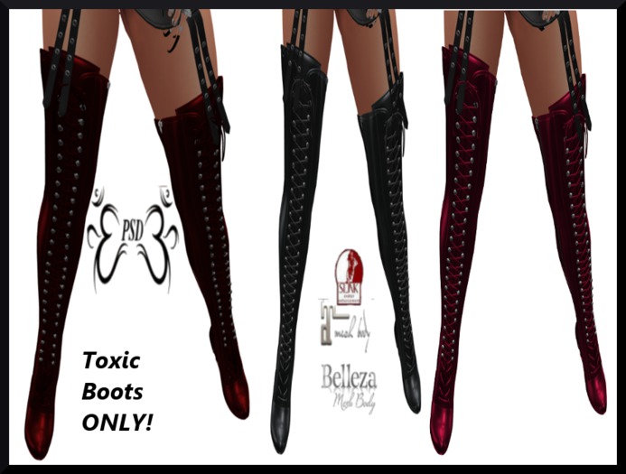 PSD! Toxic Boots