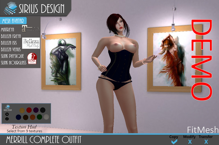Sirius Design Merrill Outfit Boxed==DEMO==
