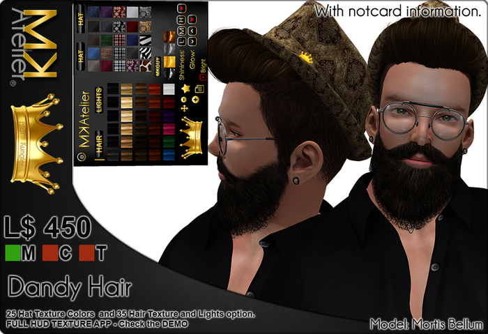 <MK> Dandy Hair & Hat